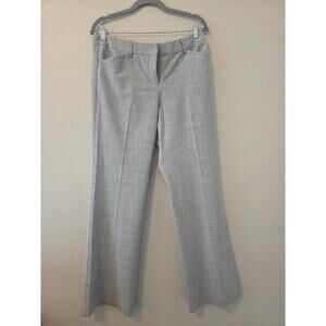 Express Editor Dress Pants Gray Stretch Workwear Trouser Size 8 Y2K 2007